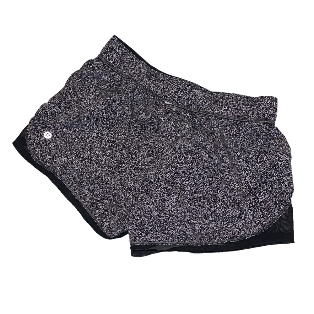 Lululemon reversible gray shorts s6 choose a side running short - Picture 2 of 5